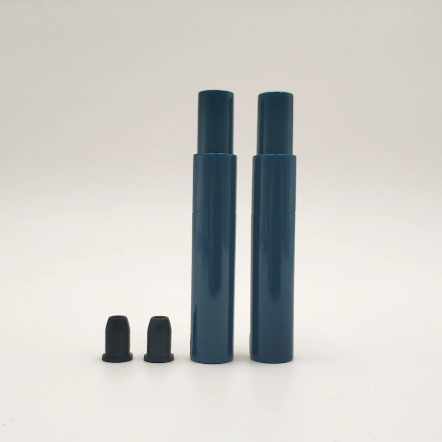 Mini Size Empty Plastic Mascara Tube with Brushes for Cosmetic Packaging