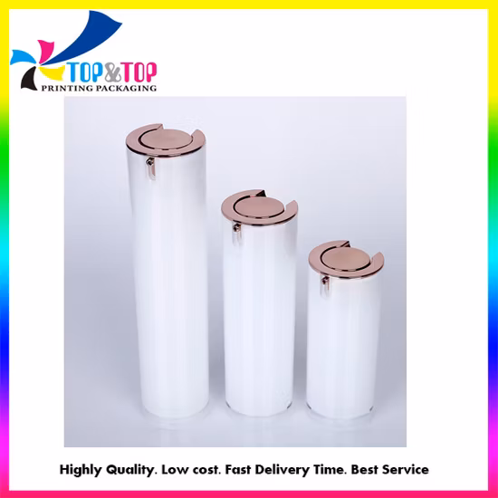 Empty Acrylic Cosmetics Lotion Spray Bottle for Cosmetic Packaging